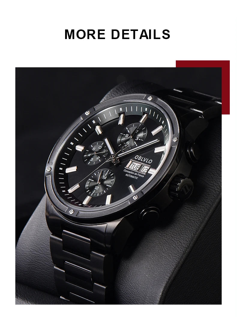 OBLVLO Rose Gold Automatic