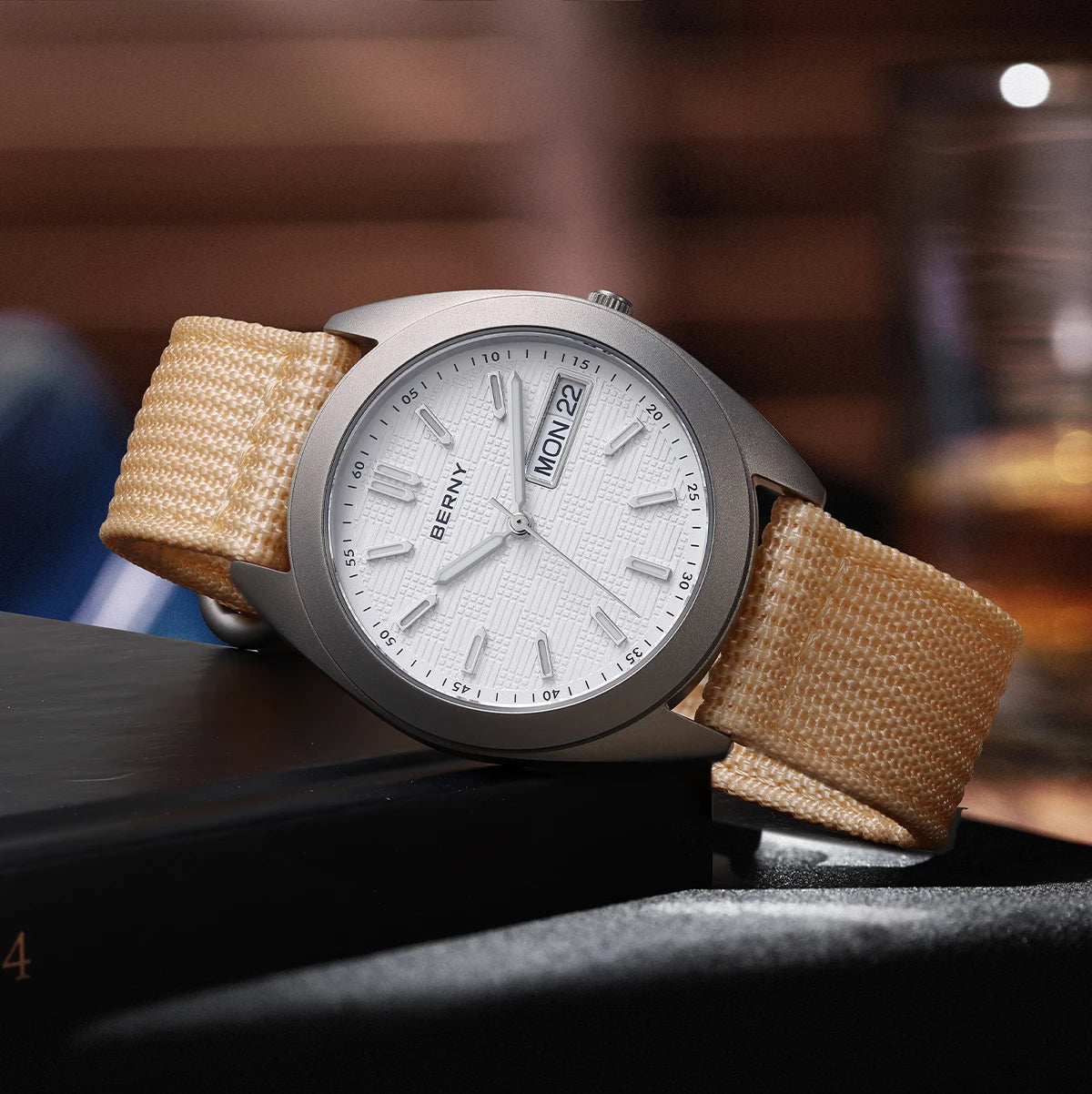BERNY T2597M Titanium Watch