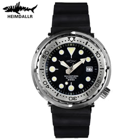 Heimdallr 47mm Tuna Diver Watch – NH35 Automatic, Sapphire Crystal, C3 Luminous, Men’s Dive Watch