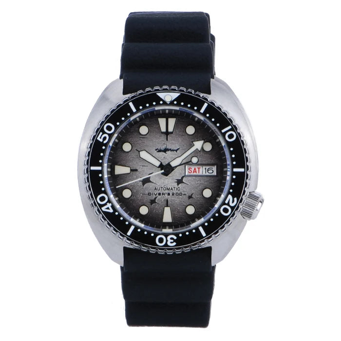 Heimdallr Men's Automatic Dive Watch 44mm – NH35A Sapphire 200M Water Resistant Luminous
