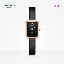 OBLVLO Women’s Quartz Watch – Luxury Malachite Dial