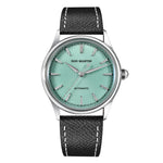 San Martin SN0110 Automatic Dress Watch – 37mm Textured Dial Sapphire Crystal Men's Mechanical Watch