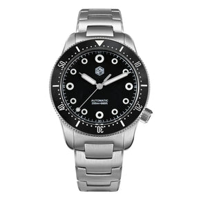 San Martin SN0142 Automatic Dive Watch – 39.5mm Sapphire Crystal 200M Waterproof Men's Mechanical Watch