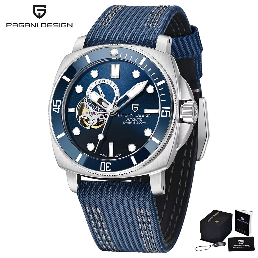 Pagani Design Men’s Automatic Watch PD1736 – Sapphire, Waterproof