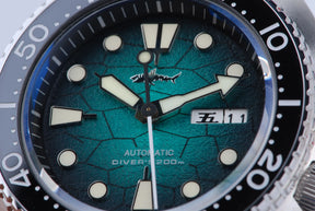 Heimdallr Men's Automatic Dive Watch 44mm – NH35A Sapphire 200M Water Resistant Luminous