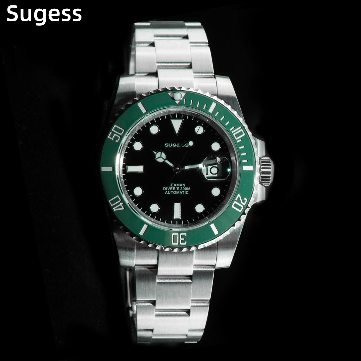Seagull Goujian Sword Men's Mechanical Watch – 100M Waterproof Luminous 419.87.1139