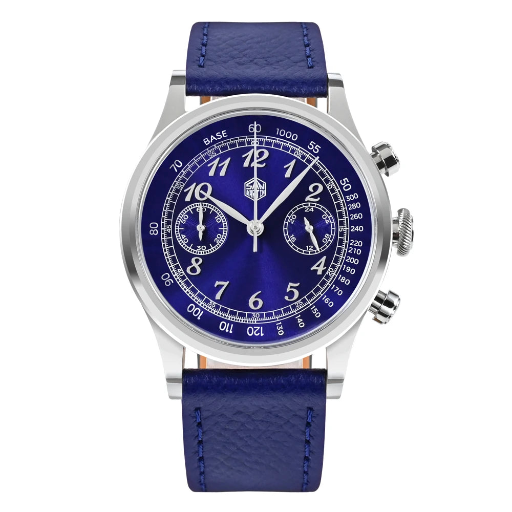 San Martin Men’s Quartz Chronograph Watch – 38mm, Sapphire Crystal
