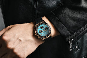 2026 Pagani Design PD-1664 Luxury Chronograph Watch - Japanese VK63 Quartz, Luminous Sapphire Edition