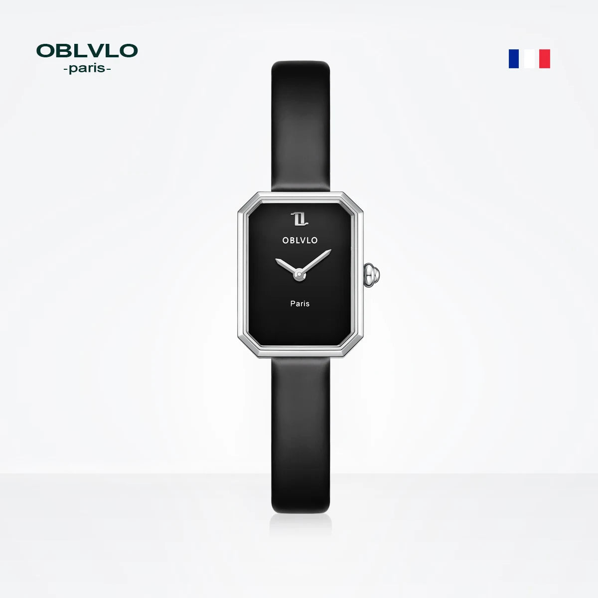 OBLVLO Women’s Quartz Watch – Luxury Malachite Dial