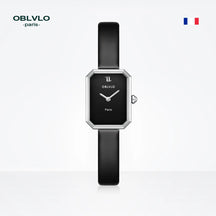 OBLVLO Women’s Quartz Watch – Luxury Malachite Dial