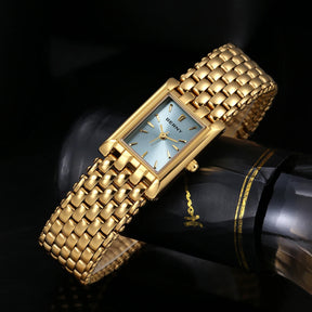 BERNY Women's Gold Watch Stainless Steel Quartz