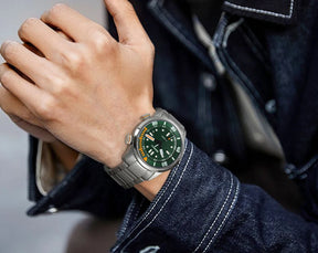 BERNY Automatic Dive Watch – 20ATM Waterproof Mechanical Watch with Sapphire Crystal & Super Luminous Dial
