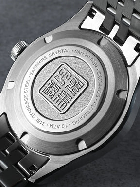 San Martin SN0144 Men’s Automatic Dress Watch 39mm – Miyota 90S5, Sunburst Dial