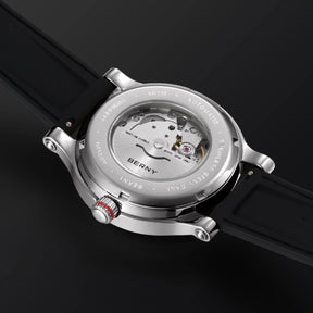 BERNY Miyota 8215 Automatic Men’s Watch – Sapphire, Super Luminous