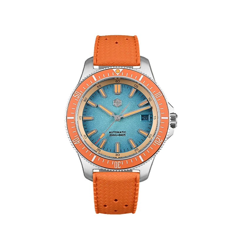 San Martin SN0118 40mm Dive Watch – NH35 Automatic Mechanical, 200m Water Resistant