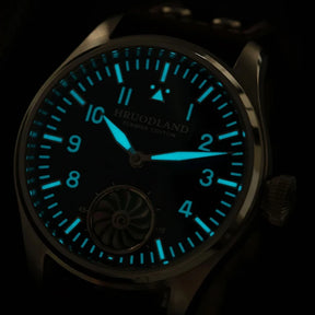 Hruodland Pilot Men's Manual Mechanical Watch – ST3620 Sapphire BGW9 Luminous 5Bar