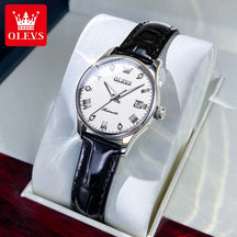 OLEVS Women’s Automatic Watch – Luxury Waterproof Luminous Chronograph Date Wristwatch 9932