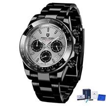Pagani Design Men's Chronograph Watch – Quartz Sapphire Stainless Steel Waterproof 2026e