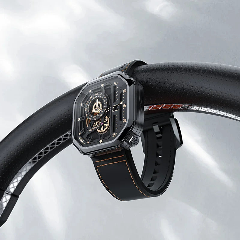 AGELOCER Fast & Furious Racing Watch – Men’s Automatic Mechanical