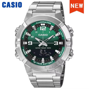 Casio AMW-870 Men’s Analog-Digital Watch – Waterproof, Military Style