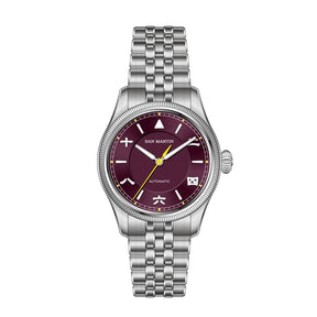 San Martin SN0033 Men's Automatic Pilot Watch 39.5mm – YN55 Sapphire 10Bar Vintage Style