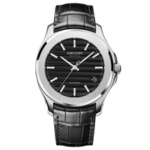 Agelocer Baikal Men’s Luxury Automatic Watch - Gold Business Edition with Big Calendar