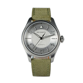 San Martin SN0033 Men's Automatic Pilot Watch 39.5mm – YN55 Sapphire 10Bar Vintage Style