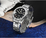 San Martin SN0130 42mm Peacock Gemstone Dial NH35 Automatic Luxury Men’s Watch