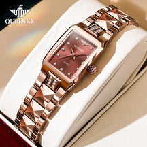OUPINKE 3246 Women's Automatic Watch – Sapphire Tungsten Steel 50M Waterproof