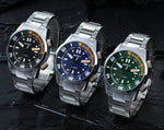 BERNY Automatic Dive Watch – 20ATM Waterproof Mechanical Watch with Sapphire Crystal & Super Luminous Dial