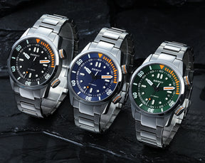 BERNY Automatic Dive Watch – 20ATM Waterproof Mechanical Watch with Sapphire Crystal & Super Luminous Dial
