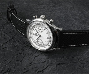 San Martin Men's Chronograph Quartz Watch – 38mm VK64, Sapphire Glass SN0101