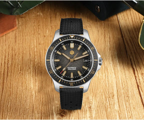 San Martin SN0118 40mm Dive Watch – NH35 Automatic Mechanical, 200m Water Resistant