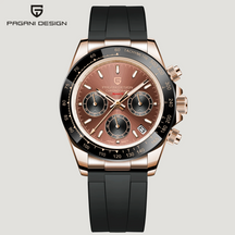 2026 Pagani Design PD-1664 Luxury Chronograph Watch - Japanese VK63 Quartz, Luminous Sapphire Edition