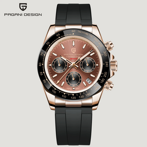 2026 Pagani Design PD-1664 Luxury Chronograph Watch - Japanese VK63 Quartz, Luminous Sapphire Edition