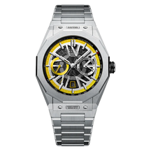 BONEST GATTI Men's Automatic Skeleton Watch – Mechanical, Luminous & Waterproof