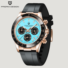 2026 Pagani Design PD-1664 Luxury Chronograph Watch - Japanese VK63 Quartz, Luminous Sapphire Edition