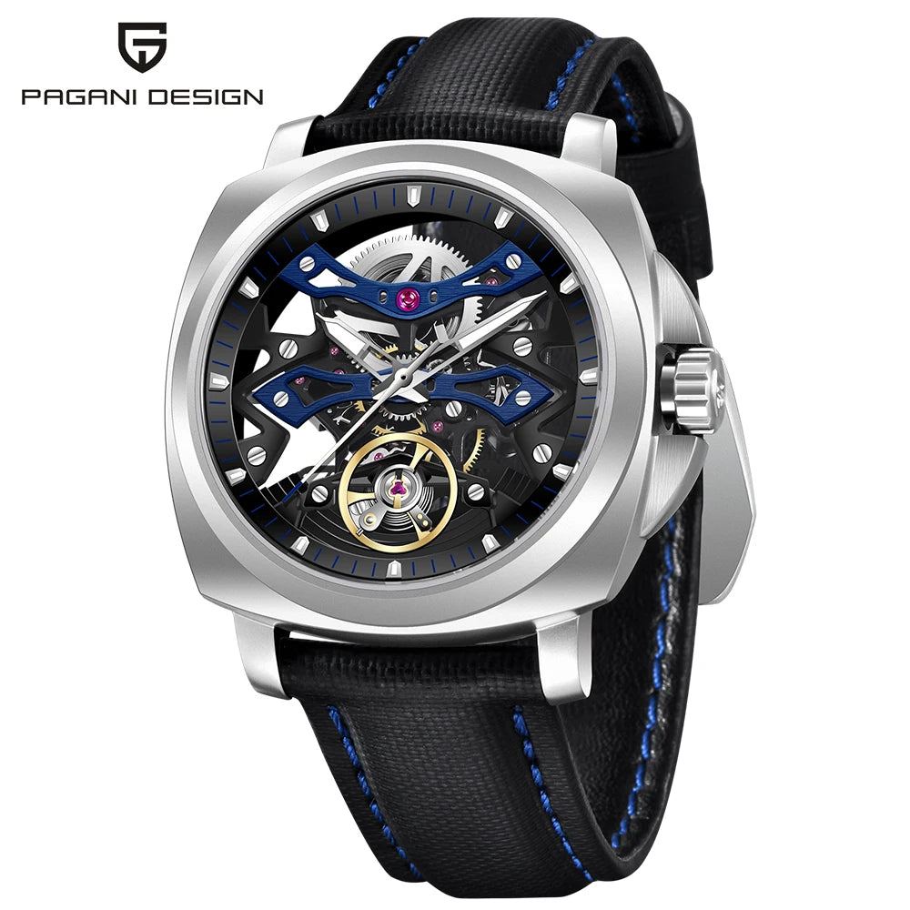 Pagani Design 40mm Automatic Men’s Watch – Sapphire, 100M Waterproof