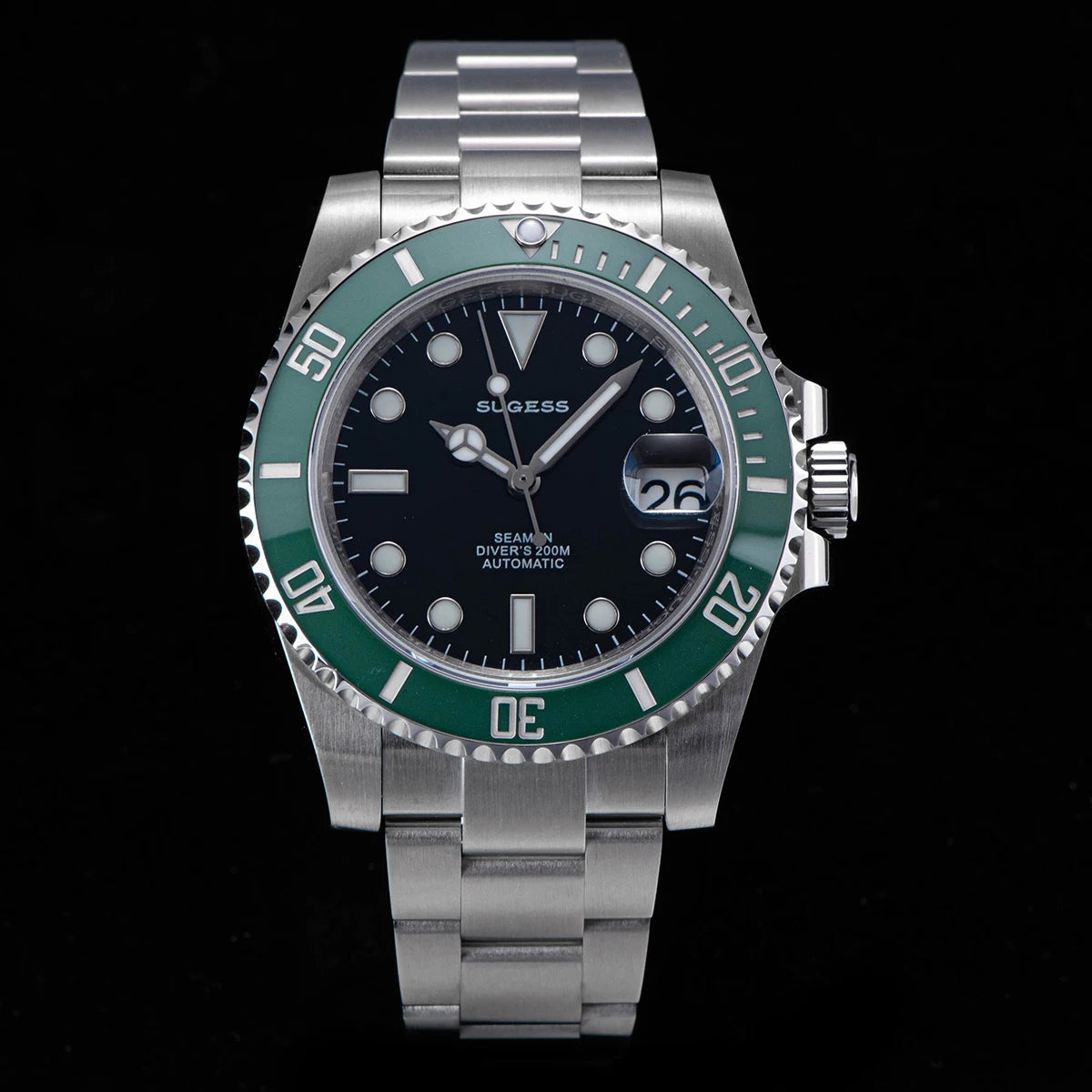 Seagull Goujian Sword Men's Mechanical Watch – 100M Waterproof Luminous 419.87.1139