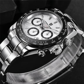 PAGANI DESIGN Men's Chronograph Quartz Watch – Sapphire, Stainless Steel, VK63