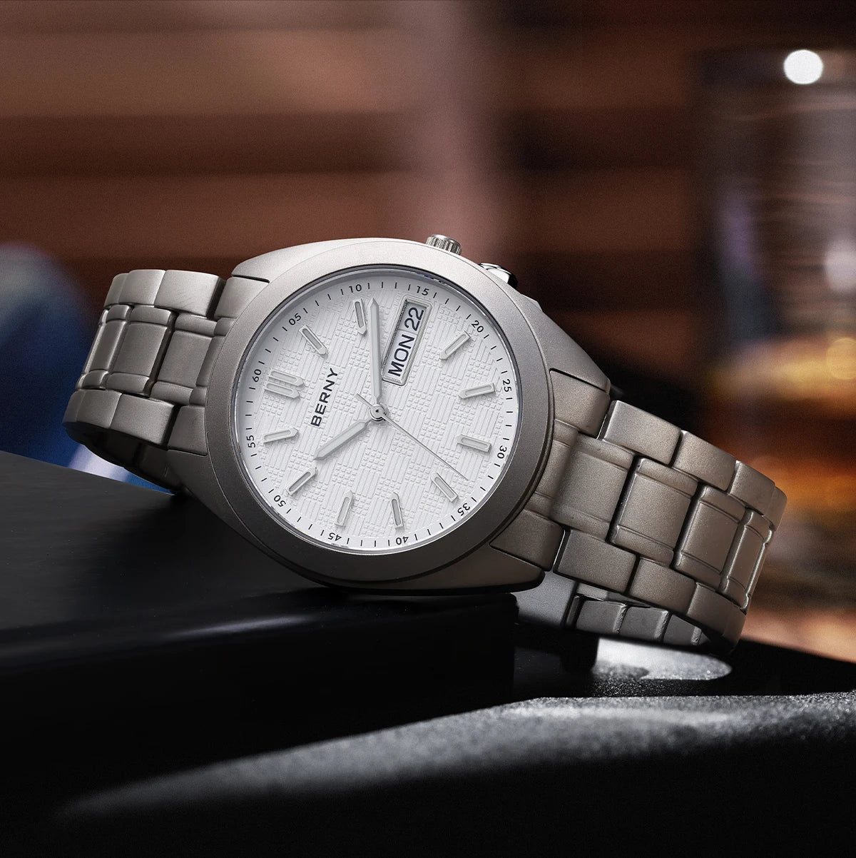 BERNY T2597M Titanium Watch