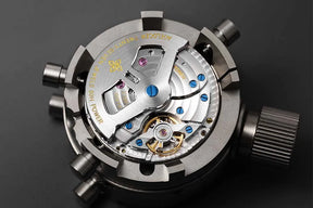 AGELOCER Budapest Men's Automatic Watch – Steel Strap Business Dress with Calendar
