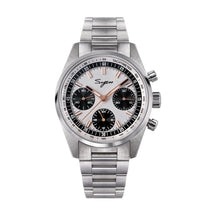 Sugess S465 Men’s Chronograph Watch 38mm – Mechanical, Gooseneck Movement, Sapphire Crystal, Roulette Dial
