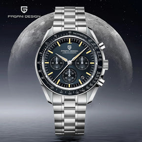 Pagani Design VK63 Moonphase Chronograph Watch – Sapphire, Luminous