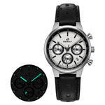 BERNY Men’s Chronograph Watch – Luxury Quartz, Sapphire, Waterproof