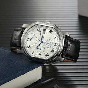 BERNY Men’s Automatic Mechanical Watch – Luxury Sapphire Self-Winding Waterproof Wristwatch
