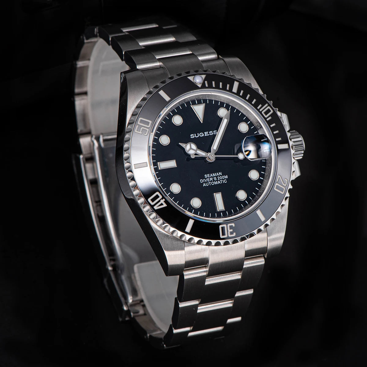 Seagull Goujian Sword Men's Mechanical Watch – 100M Waterproof Luminous 419.87.1139