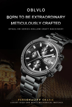 OBLVLO Rose Gold Automatic