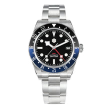 San Martin SN0109 GMT Automatic Watch – 39mm Sapphire Crystal, NH34 GMT Men's Luxury Watch