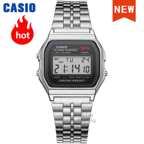 Casio Men’s Digital Watch – Silver, LED, Waterproof, Sport Style
